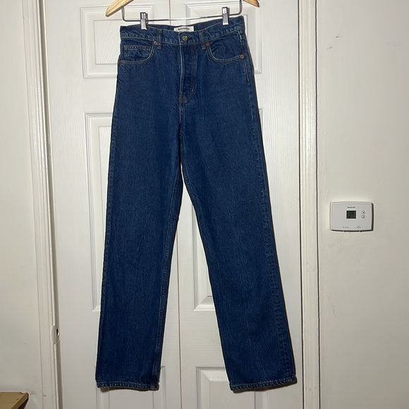 Reformation High Rise Blue Jeans - Picture 3 of 11